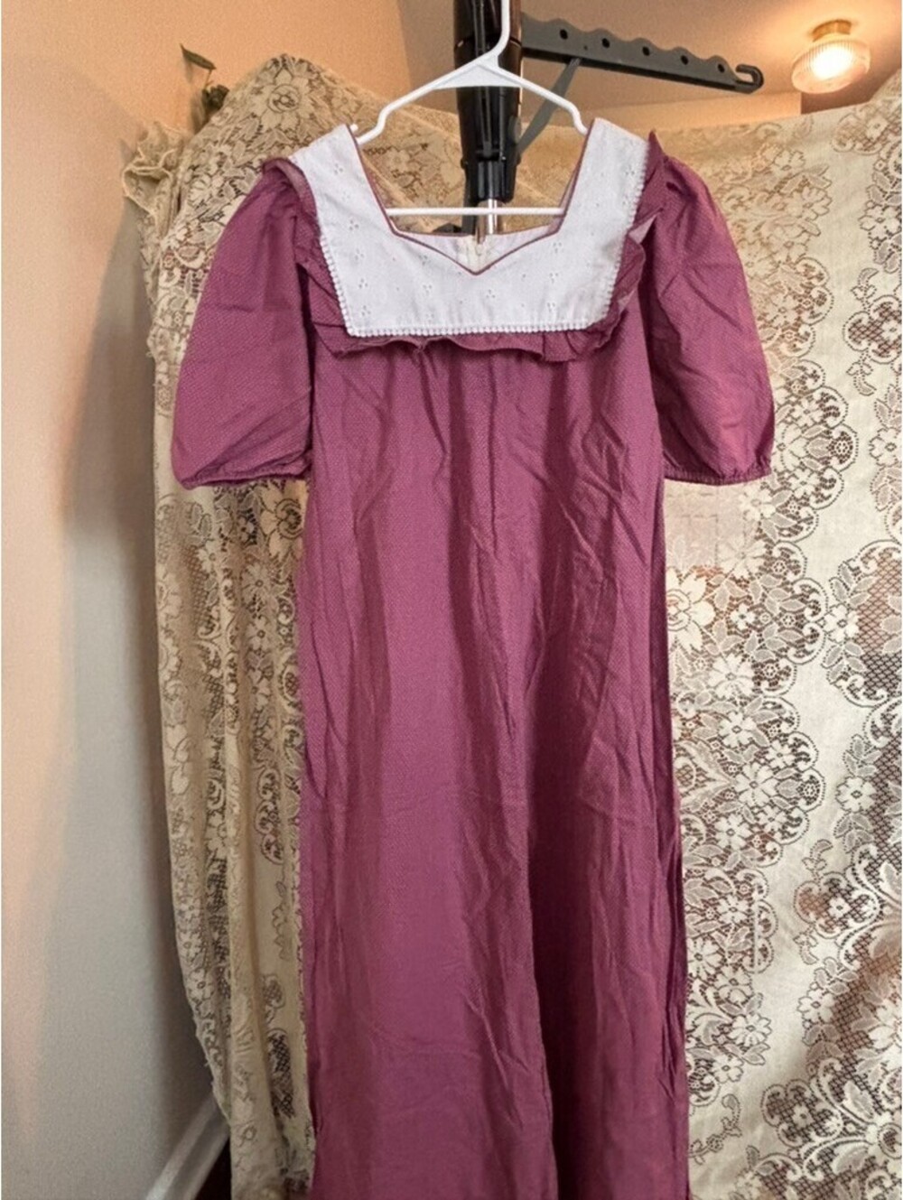 Vintage Mauve Prairie Dress |